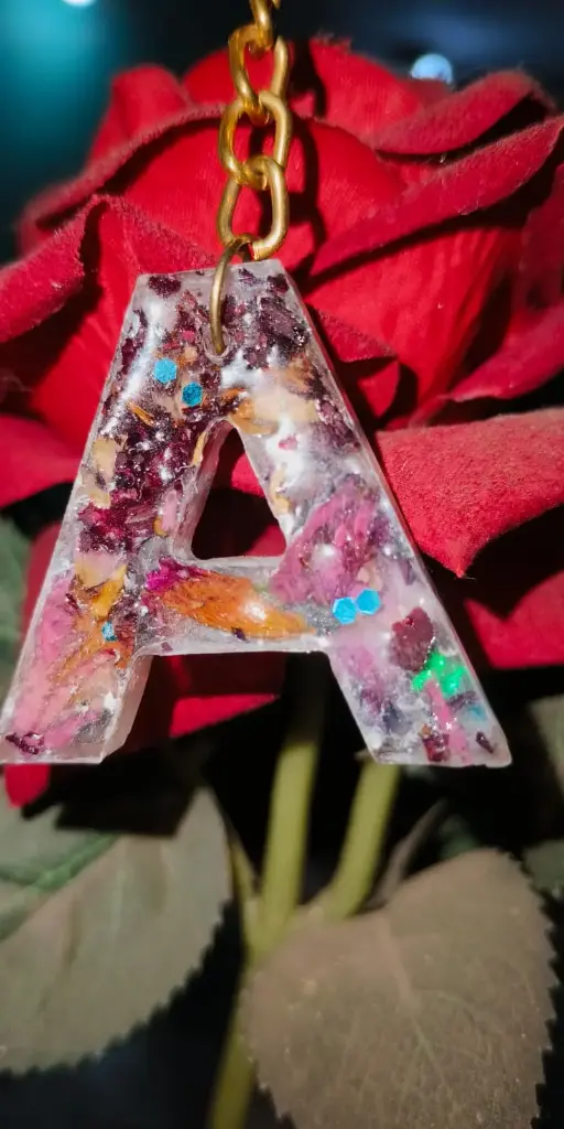 Alphabet keychain